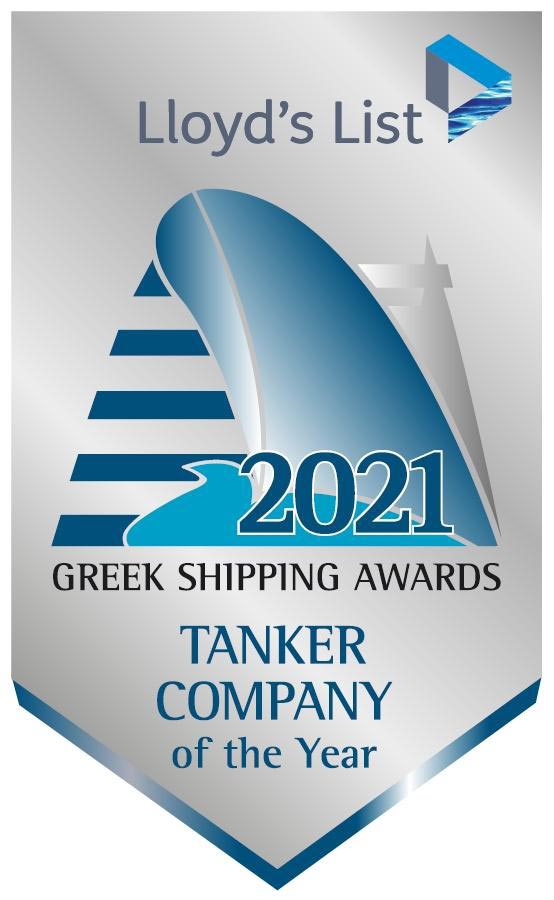 Read more about the article Arcadia Shipmanagement Co Ltd  is awarded as tanker company of the year and becomes the 1st company to receive this award for a second time.